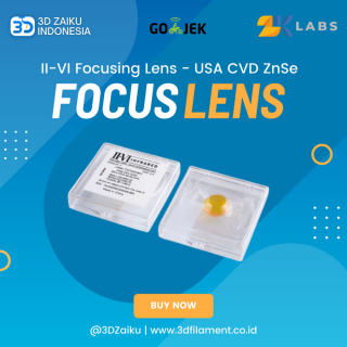 Original II-VI Lens CO2 Laser Lensa USA CVD ZnSe Meniscus - D20 F63.5